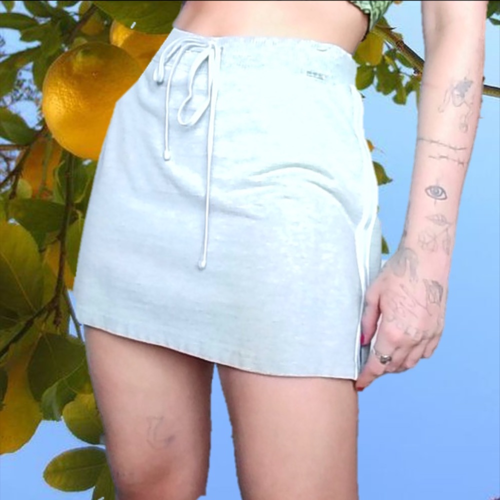 Sporty Y2K Trendy 90s Terry skirt skort